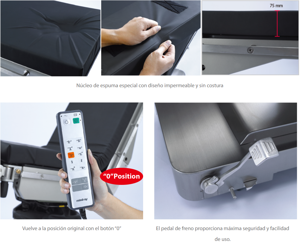 [MESA QUIRURGICA] MARCA MINDRAY MODELO HYBASE 3000