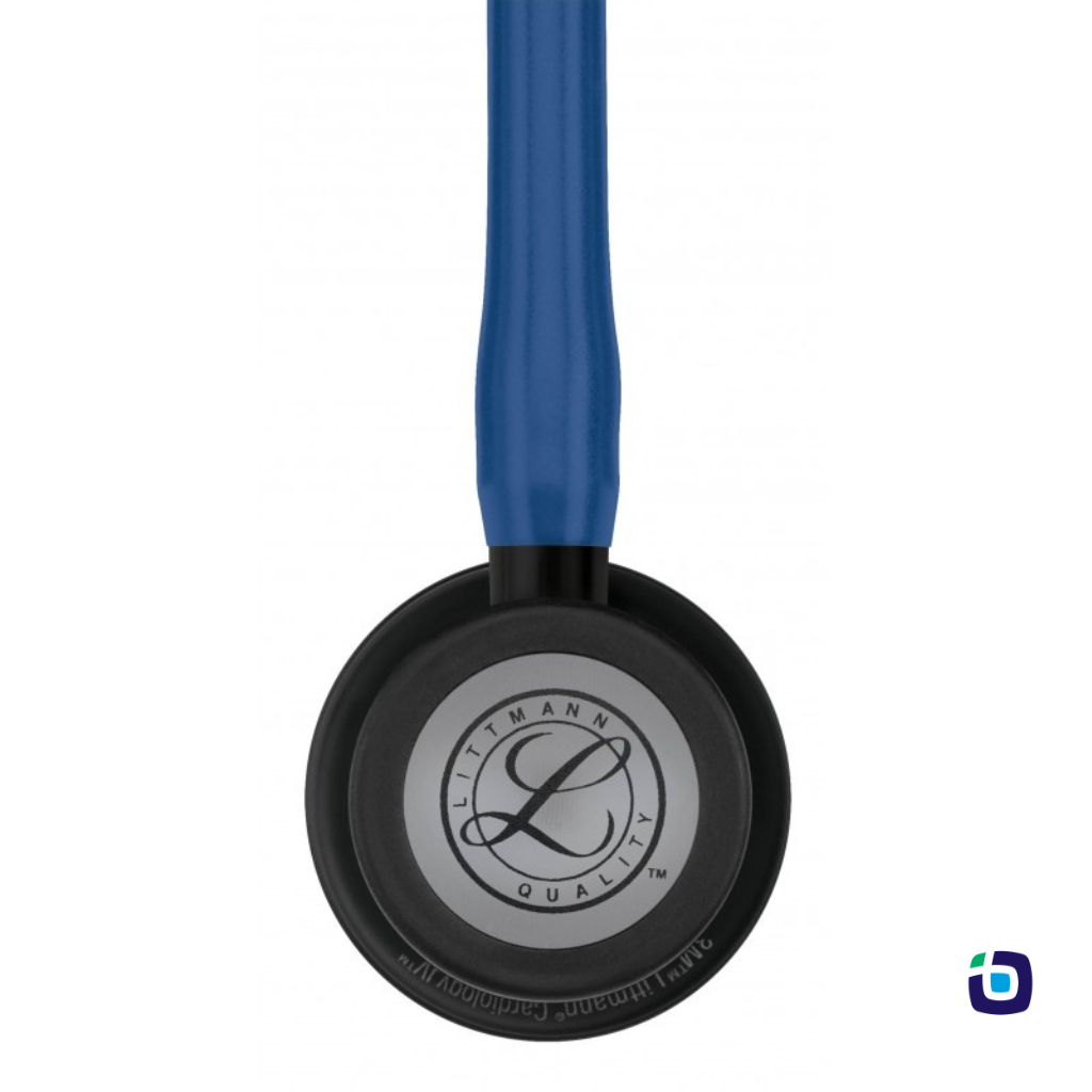 Estetoscopio Littmann Cardiology IV Navy Blue Black Edition 27 pulg 6168