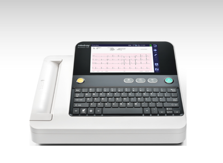 Electrocardiografo marca Mindray Modelo BENEHEART R12