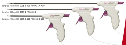 [5005-C] Pinza Bipolar Marca LINA Modelo POWERBLADE 5005-C (Curva)