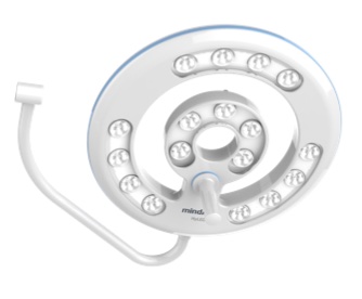 [HYLED 600 MINDRAY] LÁMPARA QUIRÚRGICA DOBLE LED DE SUSPENCION CIELITICA SERIE HyLED 600 MARCA MINDRAY, Diseñada para cirugías menores o ambulatorias