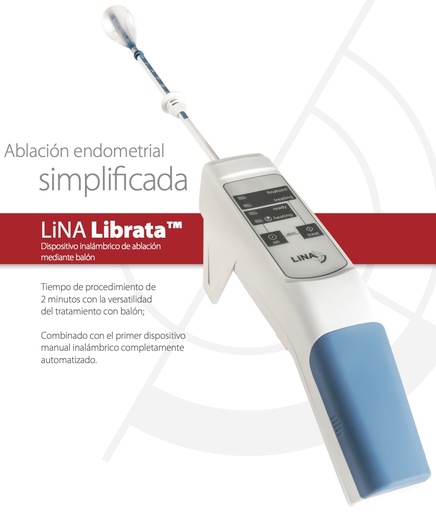 [LIB -1] Dispositivo inalámbrico de ablación mediante baloncestístico Marca LINA Modelo Librata